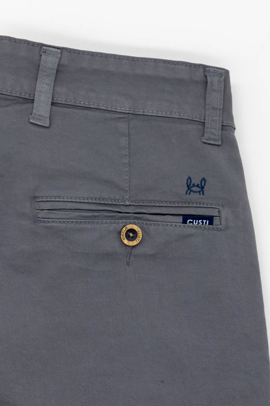 Pantalón Chino Elástico Gris | Jesulín
