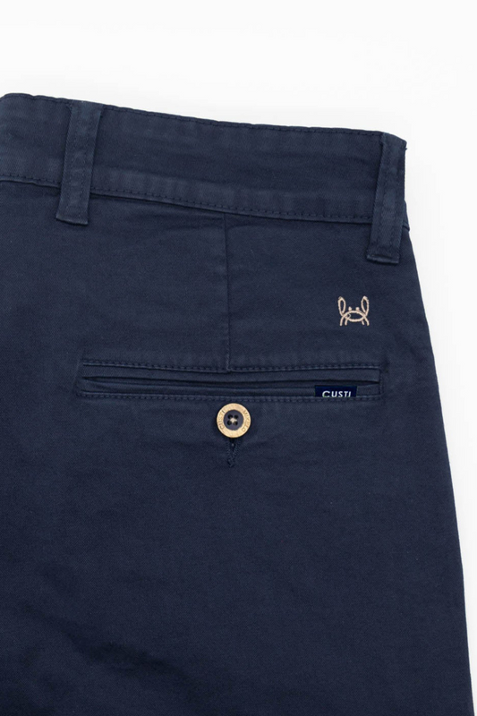 Pantalón Chino Elástico Azul Marino | Jesulín