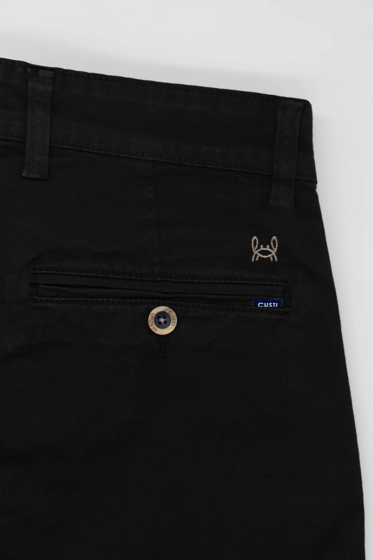 Pantalón Chino Elástico Negro | Jesulín
