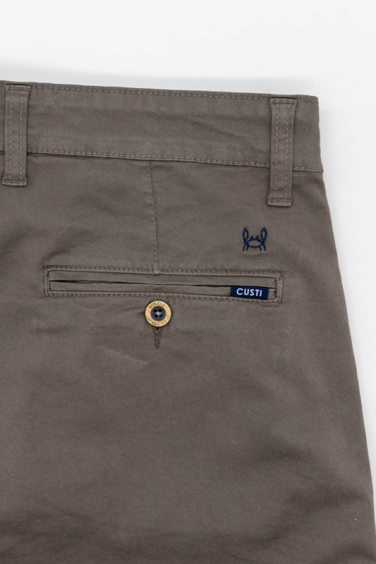 Pantalón Chino Elástico Visón | Jesulín