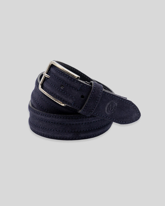 Cinturón piel marino