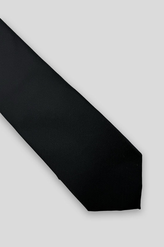 Corbata Lisa Negra