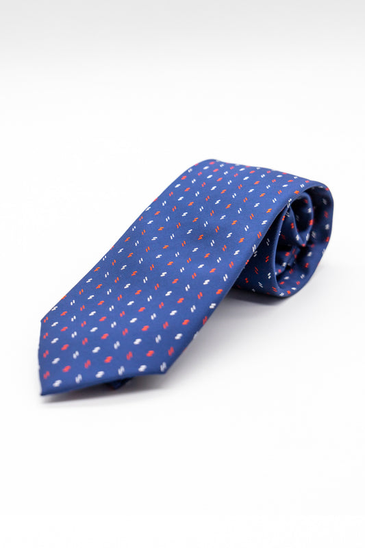 Corbata Marino Estampada