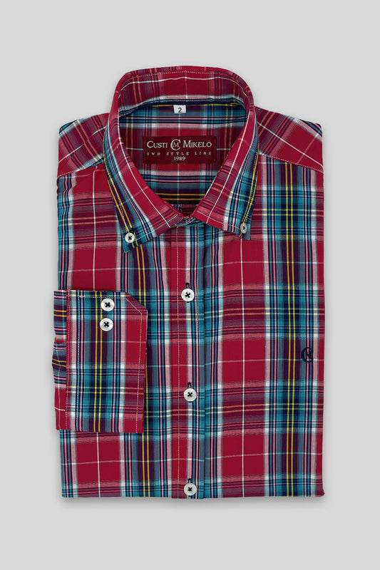 Camisa Cuadro Rojo | CM