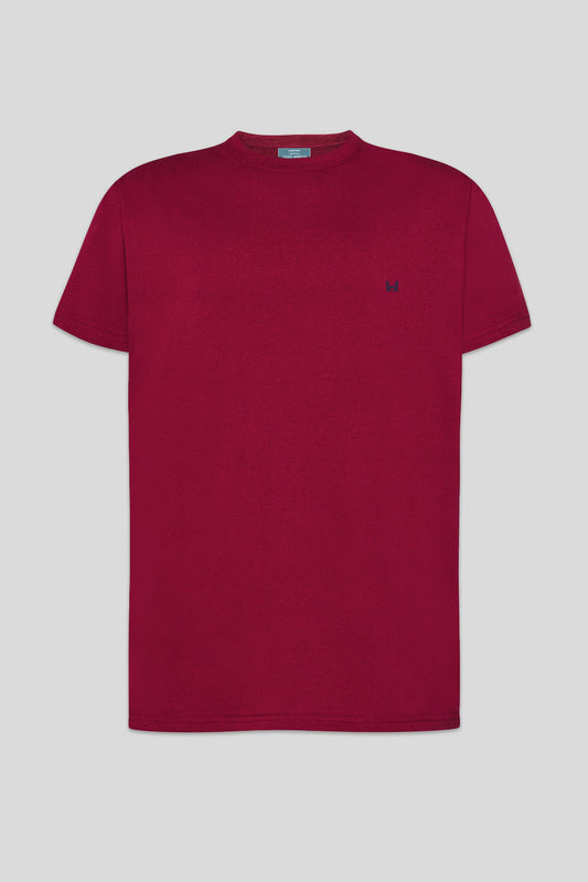 Camiseta Básica Granate