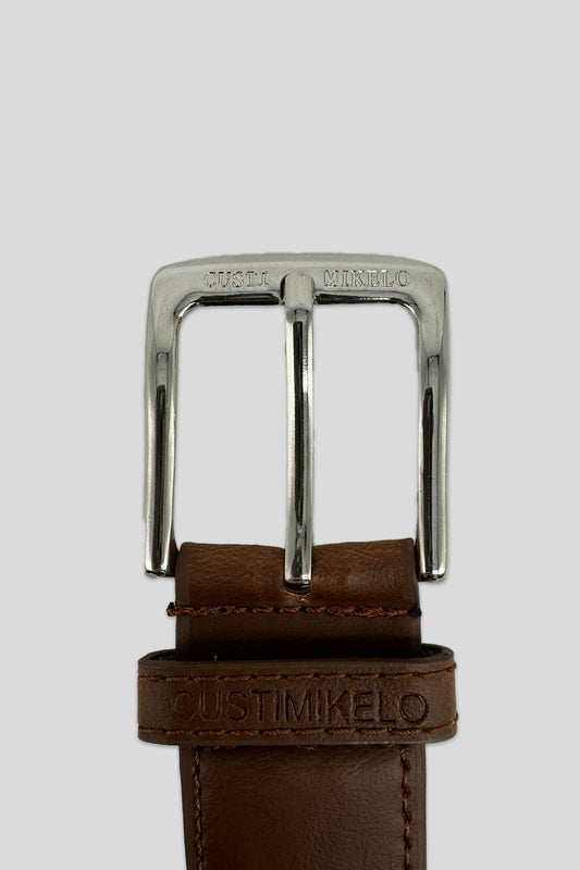 Cinturón trenzado Rojo-Marino-Blanco | 28