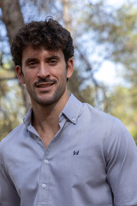 Camisa Estructura Gris | Jerez
