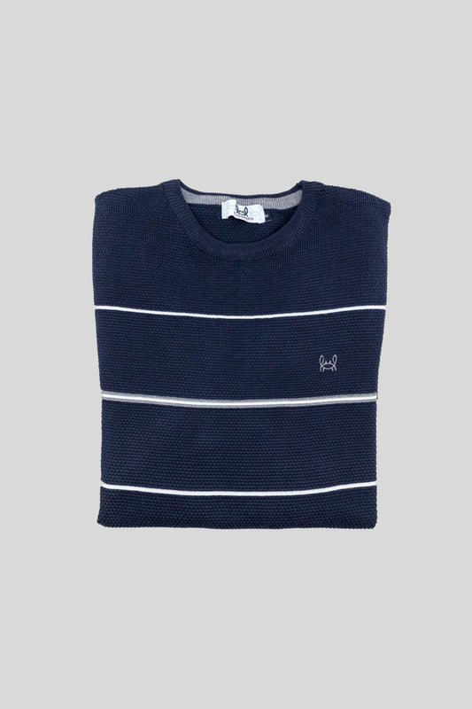 Jersey Rayas Azul Marino