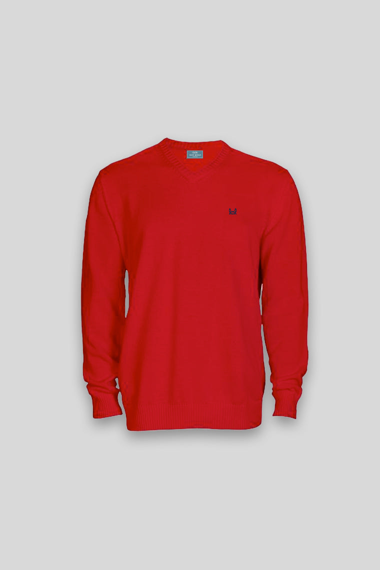 Jersey Algodón Rojo