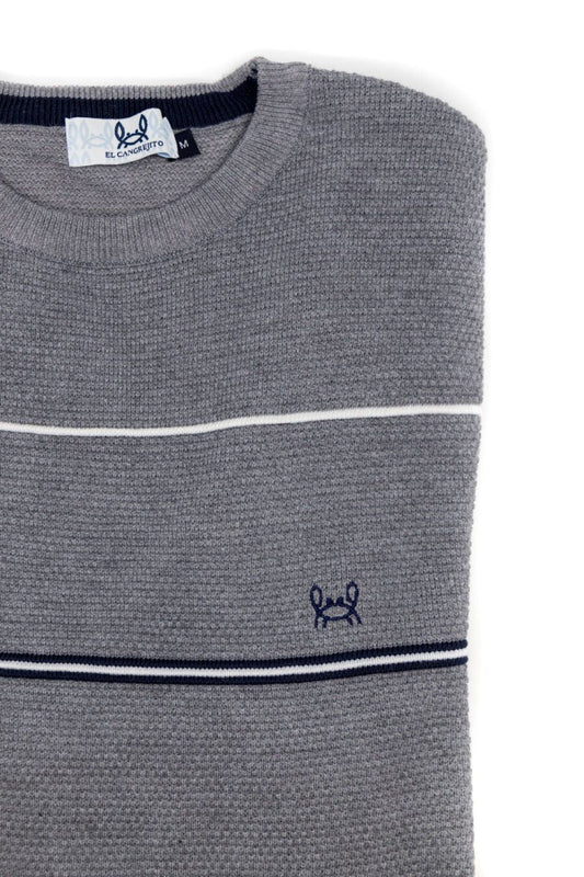 Jersey Rayas Burdeos