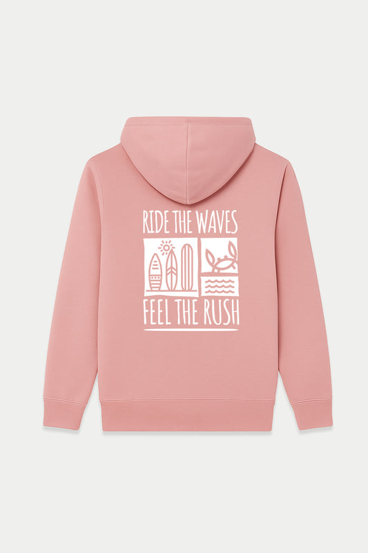 Sudadera Capucha Rosa | Lyon