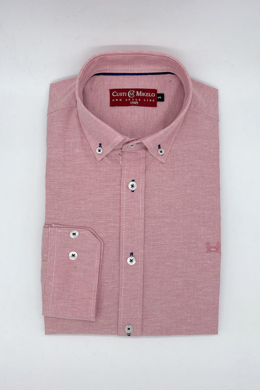 Camisa Lisa Verde Oliva | Llerena