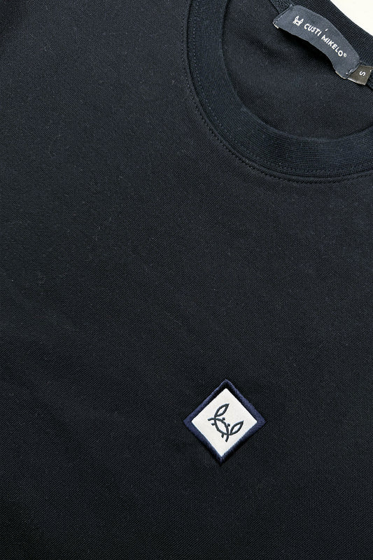 Sudadera Básica Parche Marino