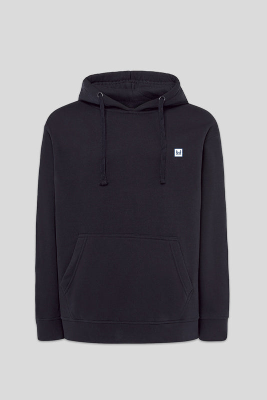 Sudadera Capucha Parche Marino