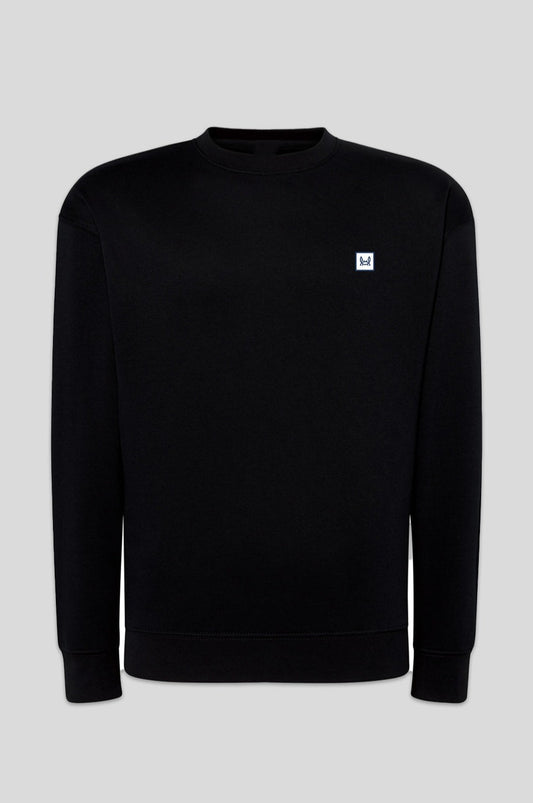 Sudadera Básica Parche Marino