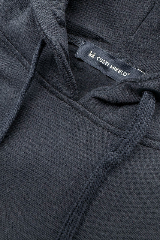 Sudadera Capucha Parche Marino