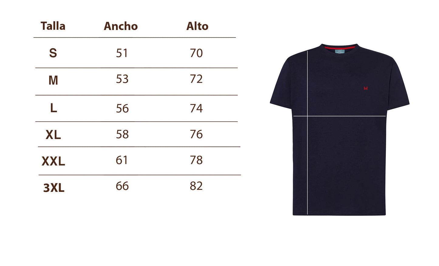 Camiseta Custi Mikelo Marino