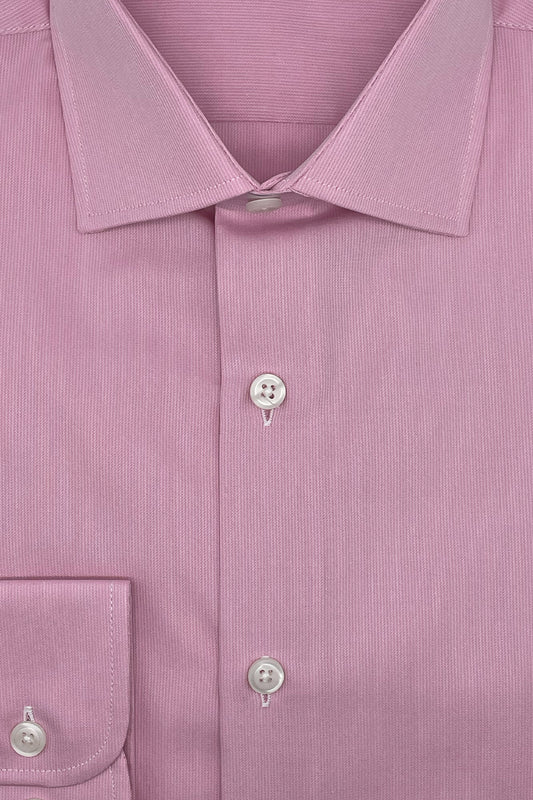 Camisa Vestir Micro Raya Rosa