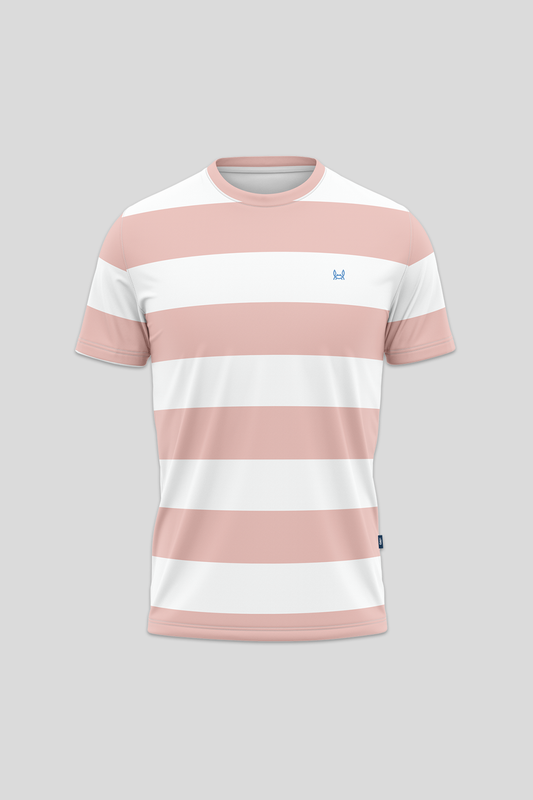 Camiseta Rayas Rosa | Monaco