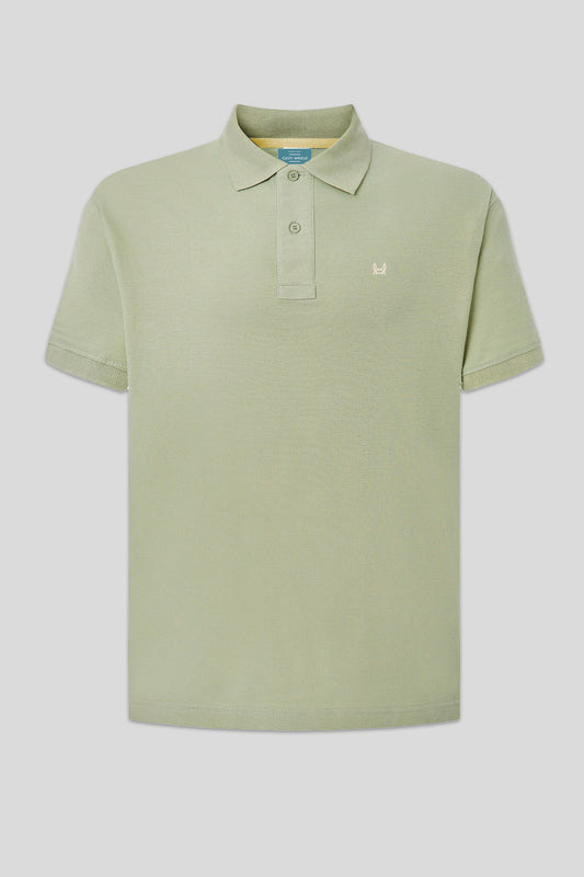 Polo Básico Verde Oliva