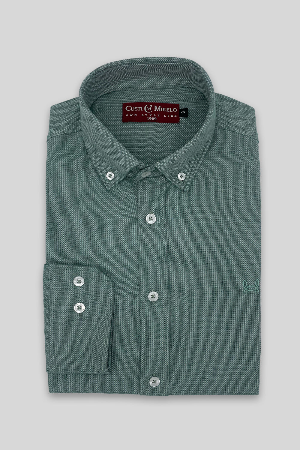Camisa Estructura Verde | Pinto