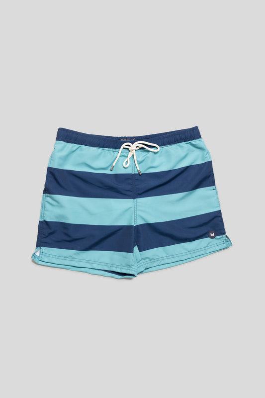 Bañador Raya Ancha Azul