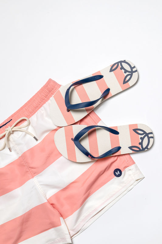 Bañador Raya Ancha Coral