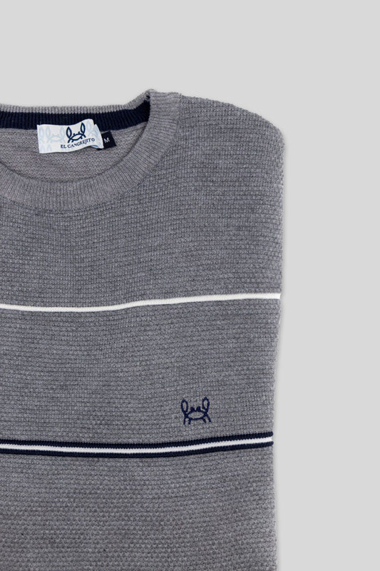 Jersey Rayas Gris