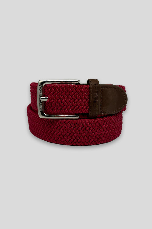 Cinturón trenzado rojo | 3