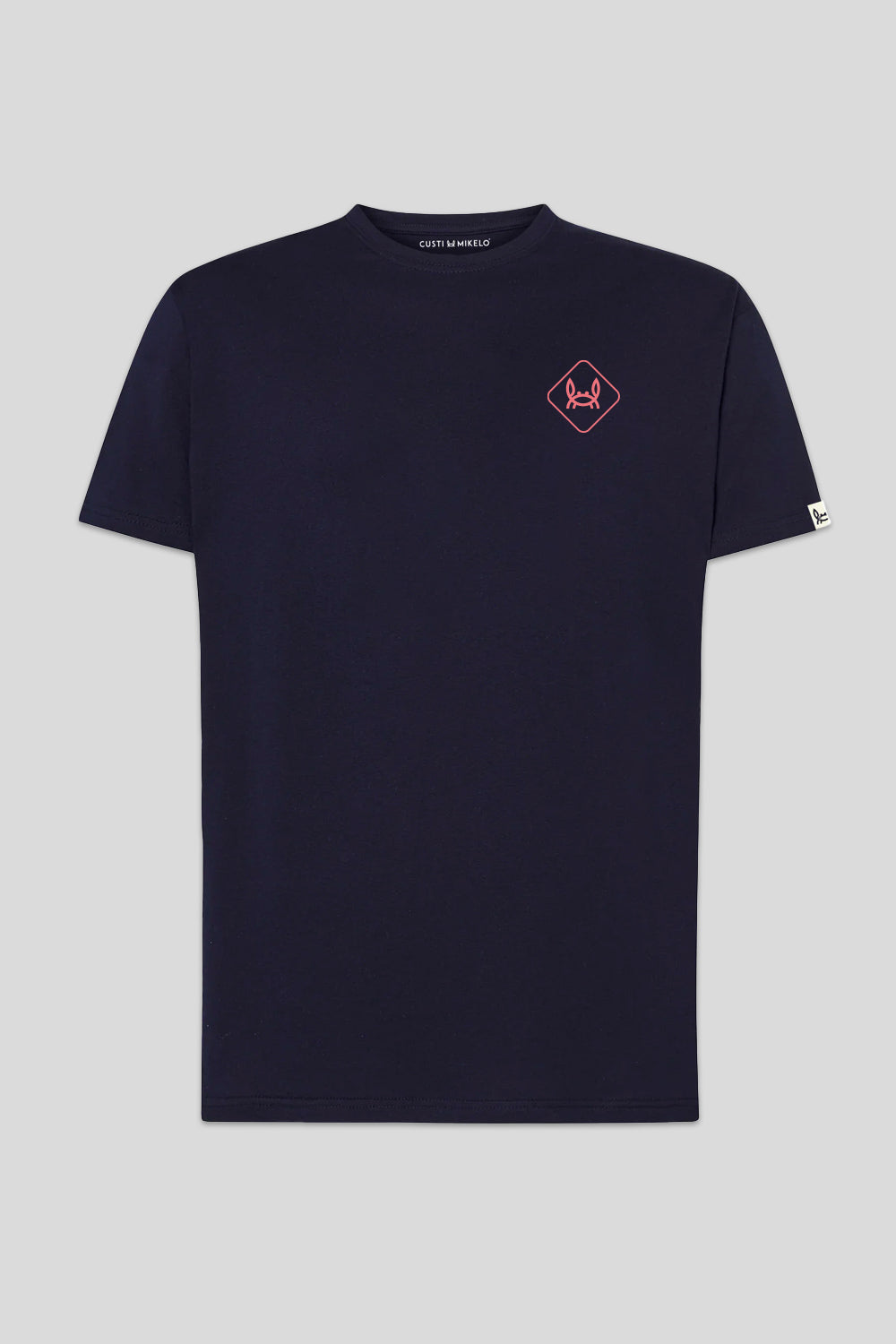 Camiseta Azul Marino Rombo Coral