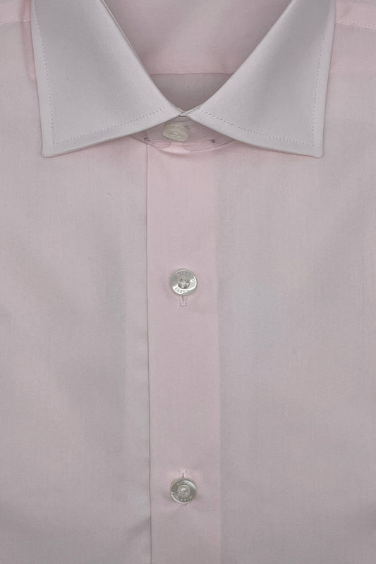 Camisa Vestir Rosa Palo