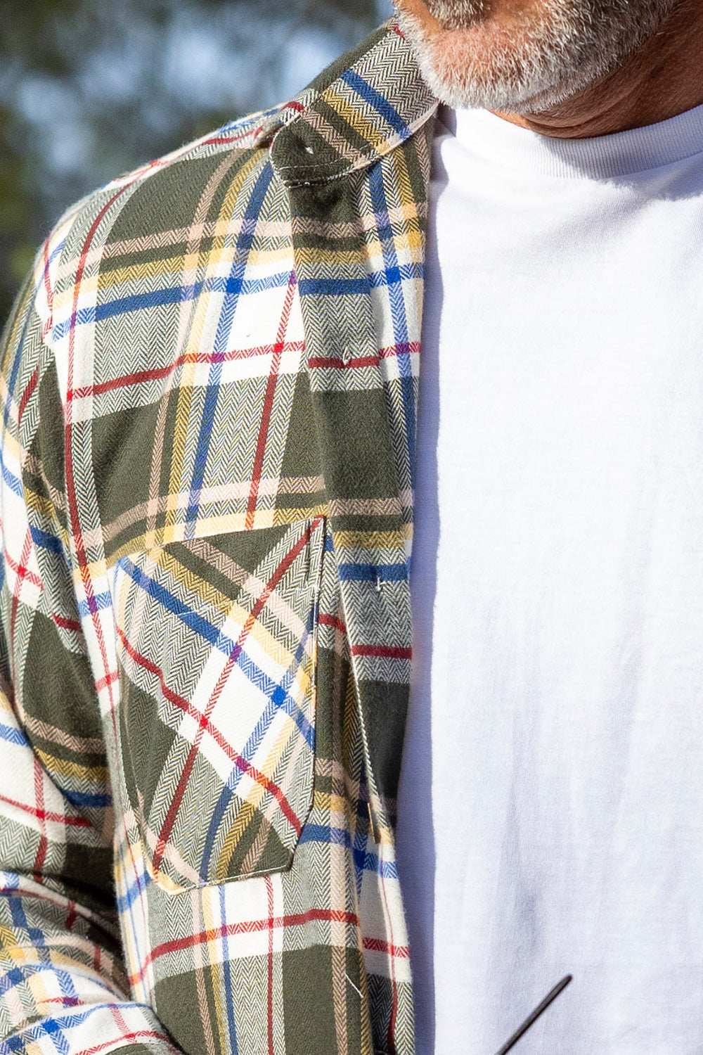 Sobrecamisa Franela Kaki | Ponferrada