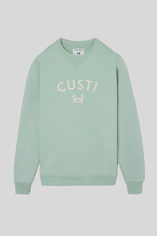 Sudadera Custi Cangrejito Verde