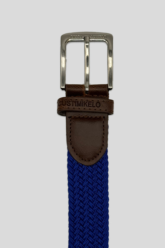 Cinturón trenzado azulón | 7
