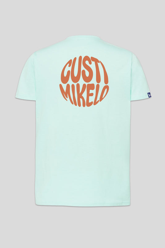 Camiseta Verde Print Circle