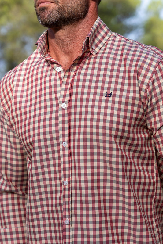 Camisa Cuadro Rojo | Vitoria