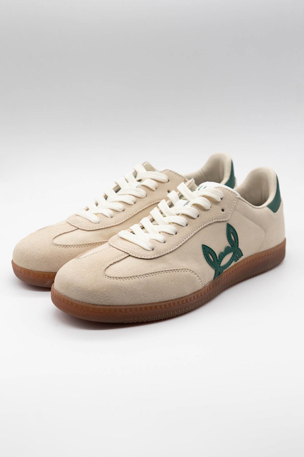 Zapatilla Serraje Beige