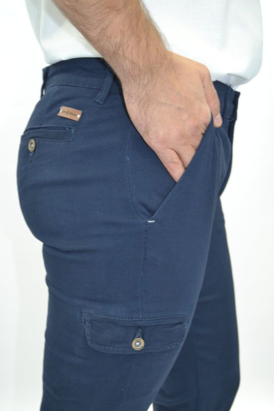 Pantalón Cargo Marino