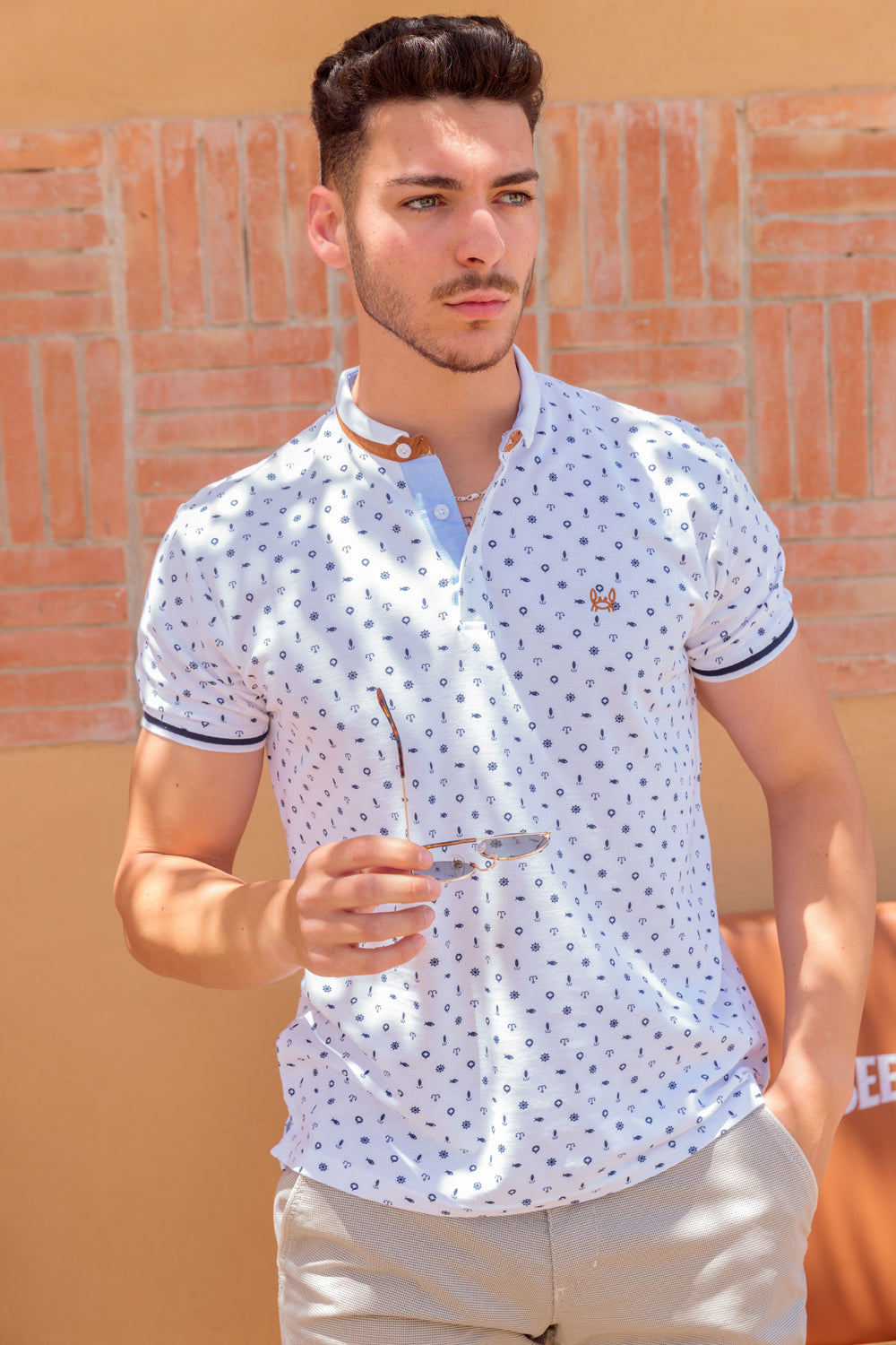 Polo Chile Blanco Custi Mikelo