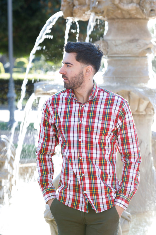 Camisa Cuadro Rojo | Toledo