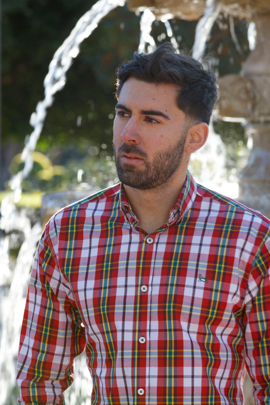 Camisa Cuadro Rojo | Toledo