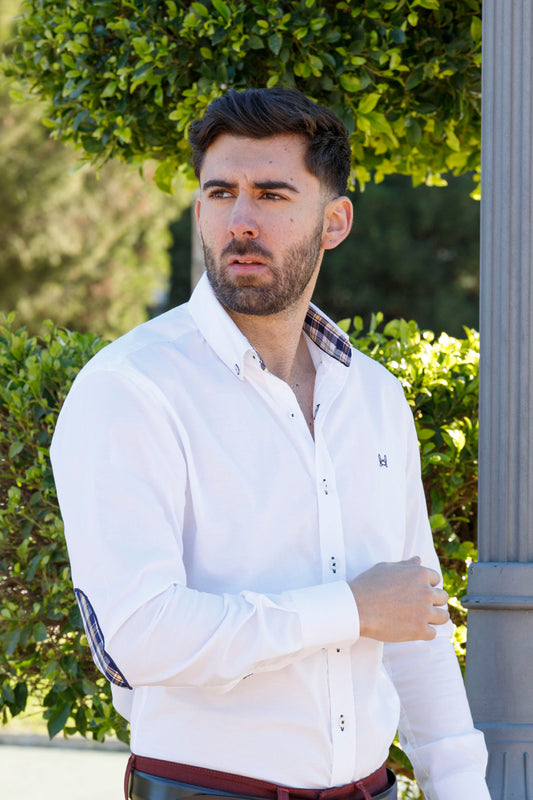 Camisa Codera Oxford Blanca | Cádiz