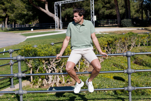 Polo Básico Verde Oliva