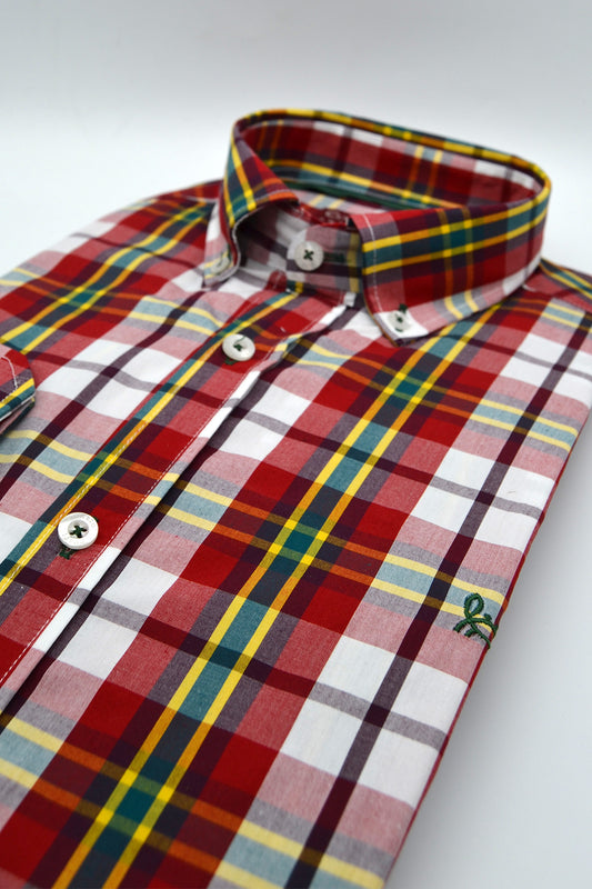 Camisa Cuadro Rojo | Toledo