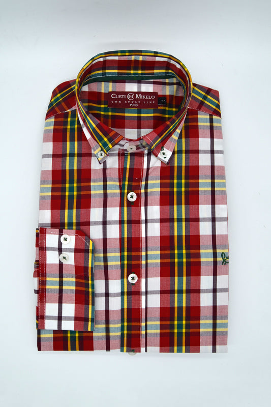 Camisa Cuadro Rojo | Toledo