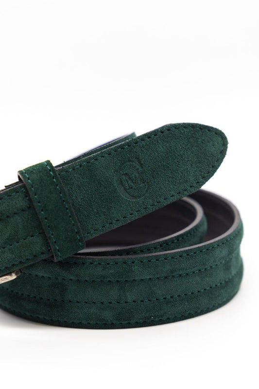 Cinturón piel botella