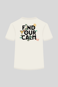 Camiseta Find Your Calm Crema | Goa