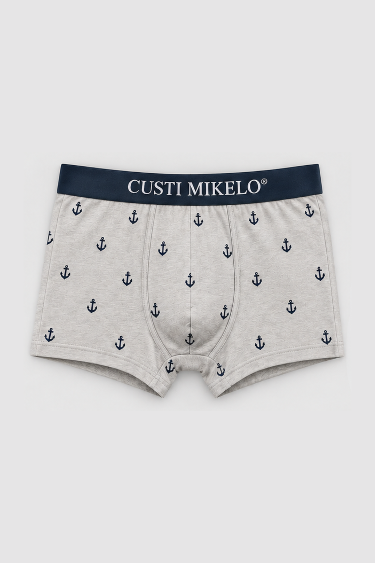 Boxer Anclas Gris