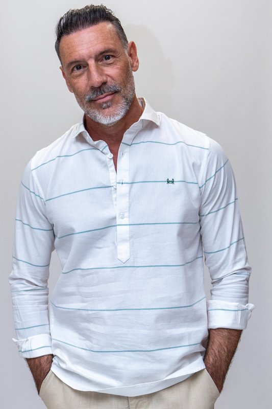 Polera Rayas Verde | Palermo