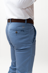Pantalón Chino Elástico Azul Indigo | Jesulín